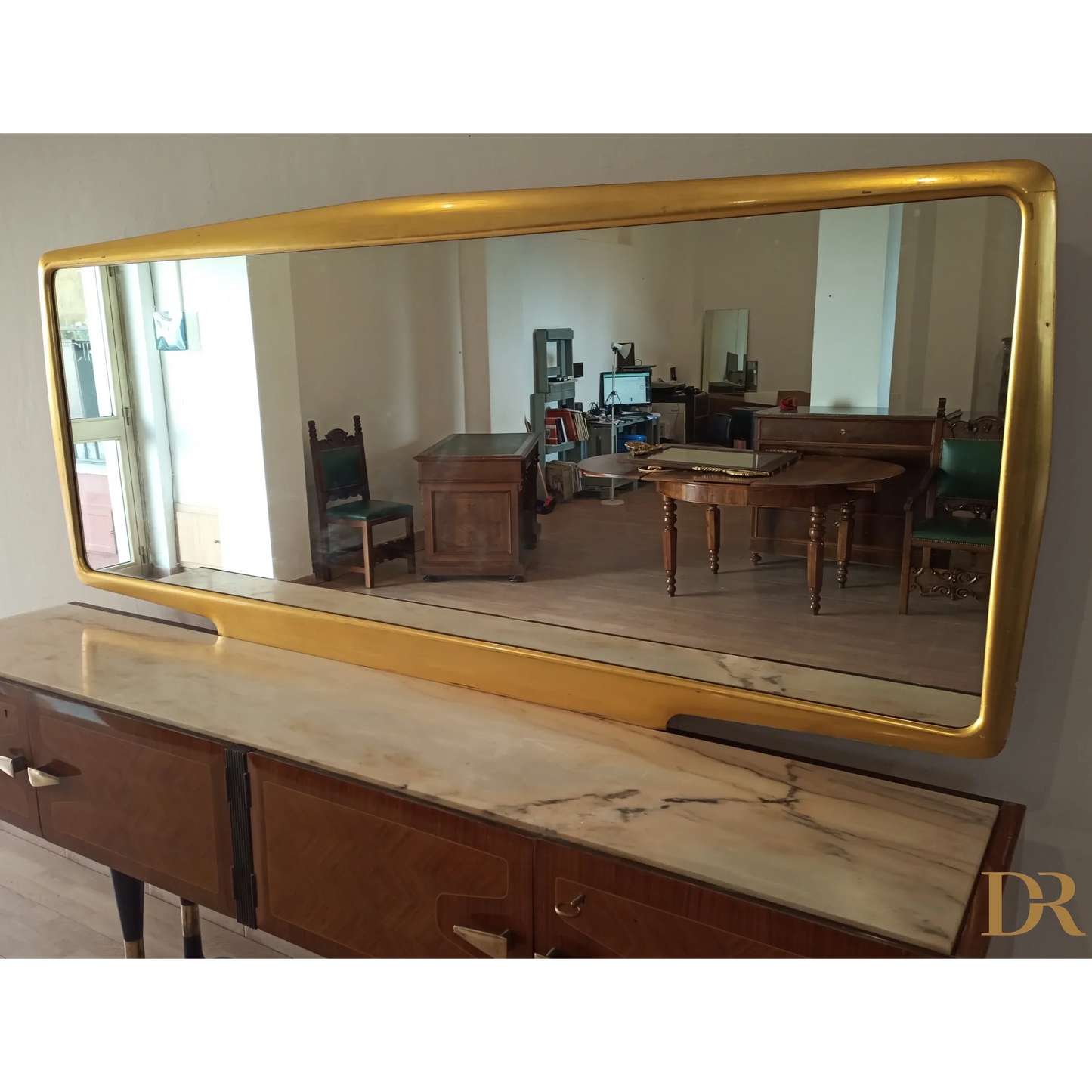 Credenza mid-century con specchio | Mobile Bar Consolle Vittorio Dassi Cecchini
